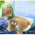 Dog raincoat poodle transparent pet waterproof clothes